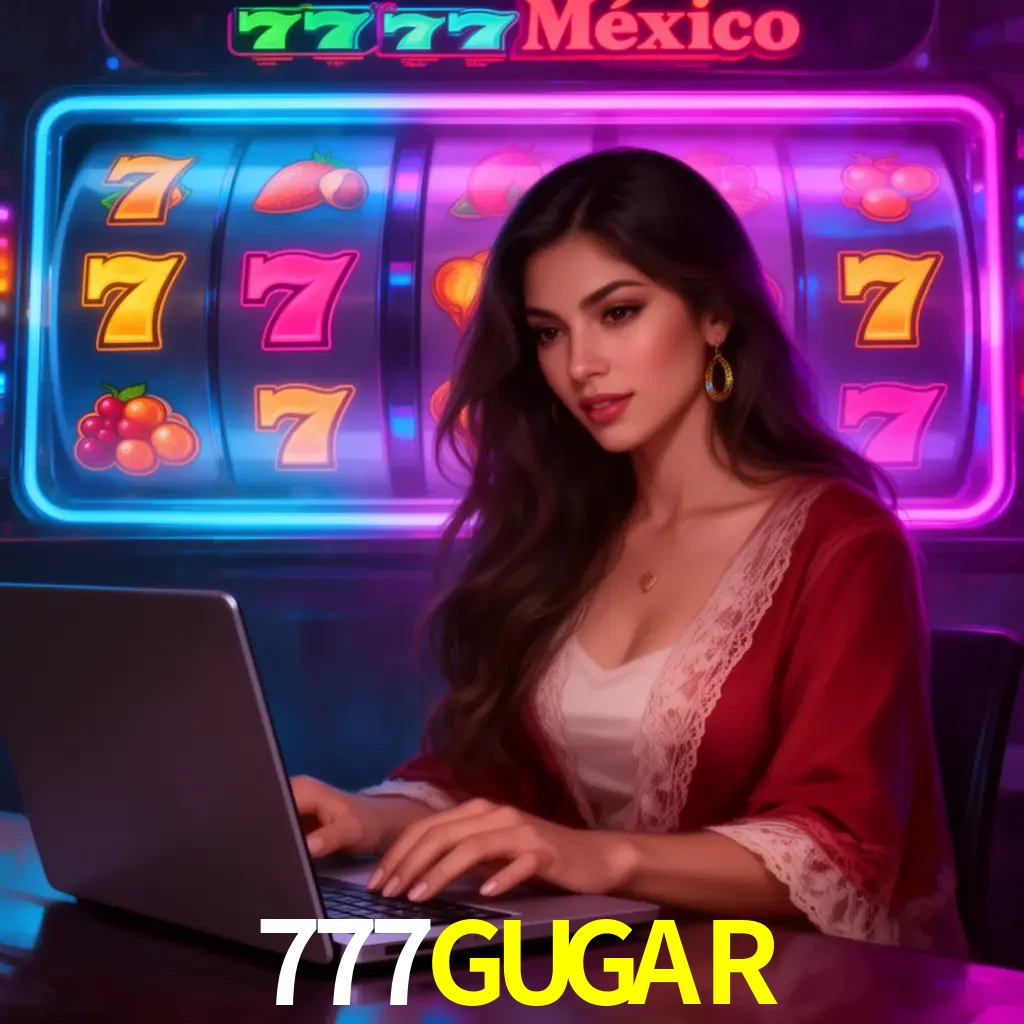 777GUGAR Slots - tragamonedas, RTP y control Tragamonedas 777GUGAR con símbolos, saldo móvil y reglas de apuesta visibles